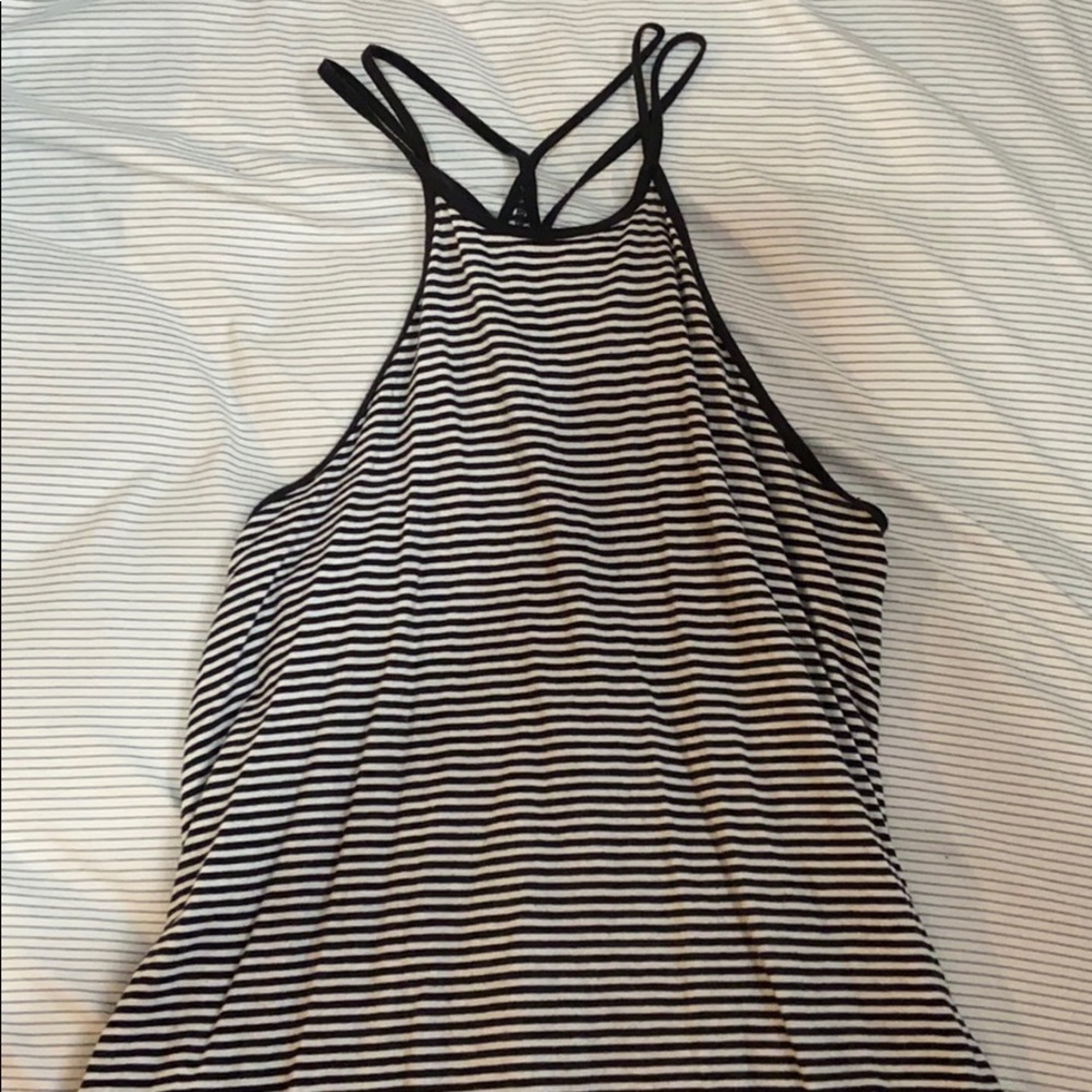 Hollister striped tank